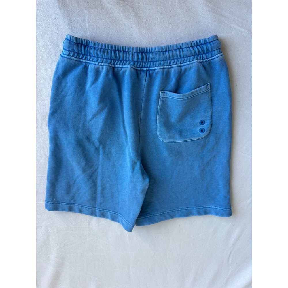 Vineyard Vines Boys Blue French Terry Shorts Preppy Whale Logo Size Small 8-10 - Picture 4 of 6